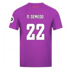 Wolves Nelson Semedo #22 Tredjedrakt 2024-25 Kortermet